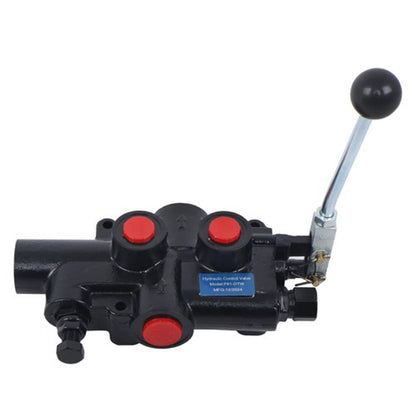 Solid Spare High Speed 21 GPM 1 Spool Hydraulic Log Splitter Control Valve with detent