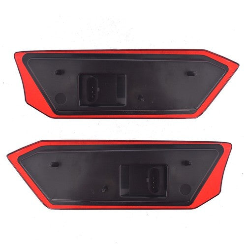 Solid Spare Nice Red LED Tail lights For Polaris RZR 1000 Tubro Pair XP 900 900s Platics USA