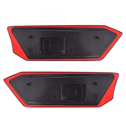 Solid Spare Nice Red LED Tail lights For Polaris RZR 1000 Tubro Pair XP 900 900s Platics USA