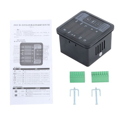 Solid Spare Diesel Engine Monitor Oil pressure gauge GM50H Generator Battery Voltage Meter