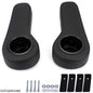 Solid Spare Rear Seat Arm Rest Cushion Cup Holder Black For EZGO Club Car Yamaha Golf Cart