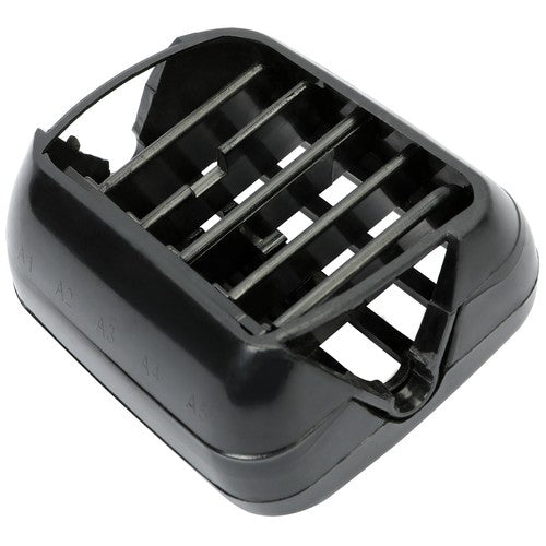 Solid Spare For 1998-2002 Dodge Ram 1500 2500 3500 3PC A/C Air Heater Dash Bezel Vents Black