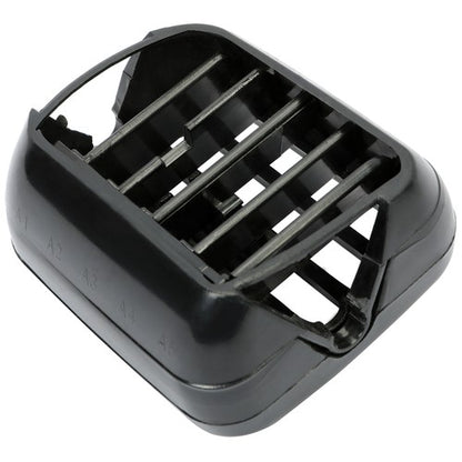 Solid Spare For 1998-2002 Dodge Ram 1500 2500 3500 3PC A/C Air Heater Dash Bezel Vents Black