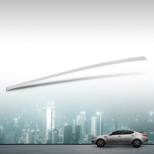 Solid Spare Fit For 11-15 Kia Optima Upper Door Panel Trim Chrome Molding Rear Left Side
