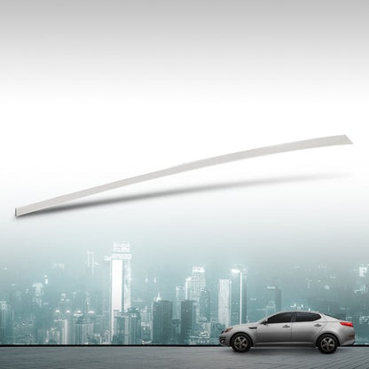 Solid Spare Fit For 11-15 Kia Optima Upper Door Panel Trim Chrome Molding Rear Left Side