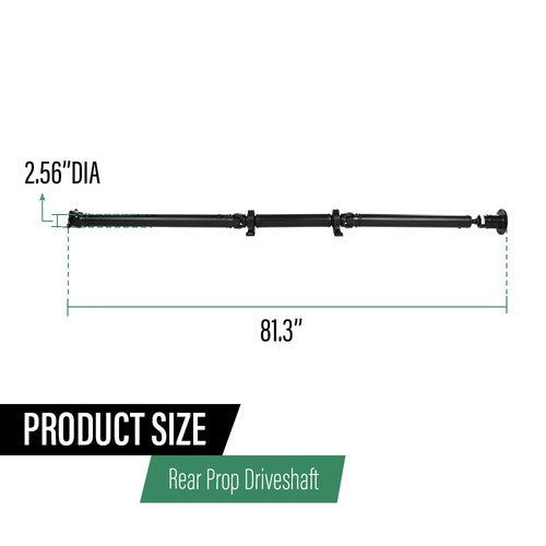 Solid Spare Fit For 2007-2008 Ford Edge Lincoln MKX Rear Driveshaft Assembly 7T4Z4R602A