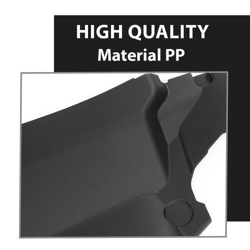 Solid Spare Fit For 2012-2015 Audi A6 Upper Radiator Support Cover Sight Shield AU1224103