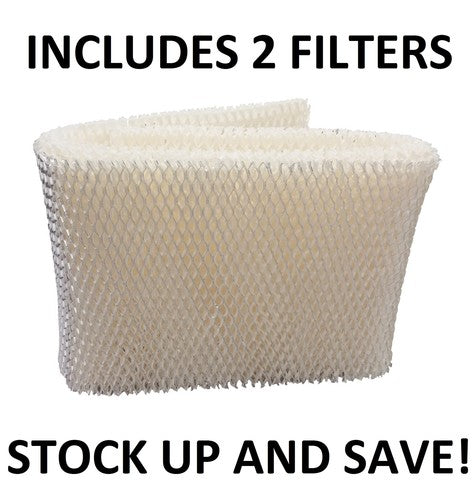 Solid Spare Humidifier Filter for Essick Air MoistAir MA-1200 MA-12000 (2 Pack)