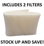 Solid Spare Humidifier Filter for Essick Air MoistAir MA-1200 MA-12000 (2 Pack)