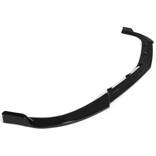 Solid Spare Gloss Black Front Bumper Lip Splitter For Mercedes Benz W204 Sport C Class 08-14