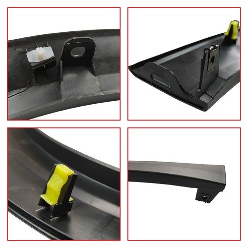Front Wheel Opening Molding Textured Black Left Side For 2019-2022 Honda HR-V
