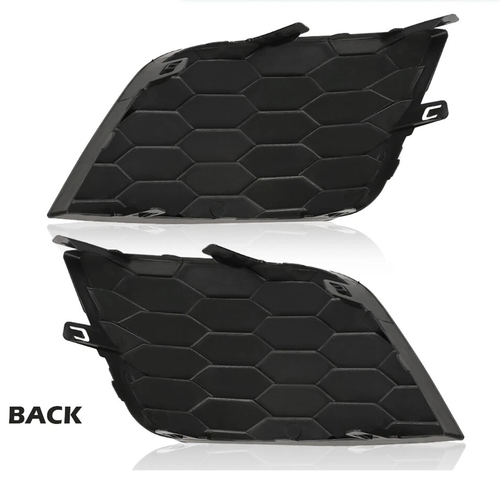 2Grill Pair Front Bumper Fog Light Cover For Nissan Sentra 2016-2019 Left+Right