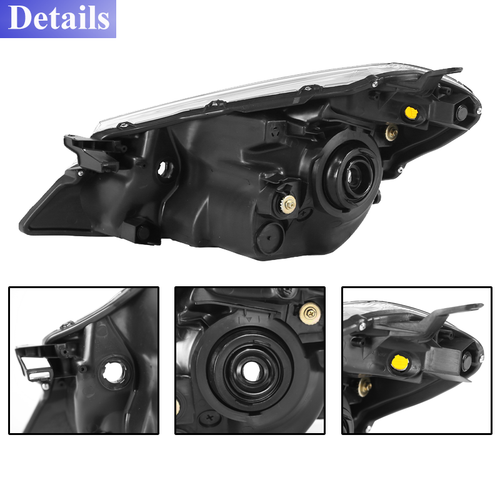 For Toyota Yaris/Vitz Hatchback 2012-2014 Chrome Headlights Left & Right Side