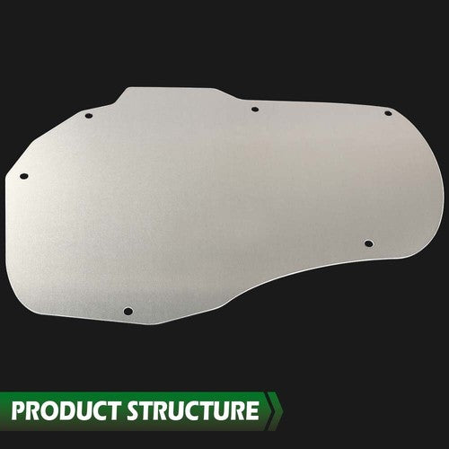 Solid Spare Fit For 82-1993 Chevrolet S-10 Blazer GMC Jimmy Sonoma Heater Delete Panel Plate