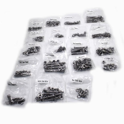 Solid Spare For YAMAHA YFZ350 BANSHEE STAINLESS STEEL ATV BOLT SCREW KIT SET 659 PIECE NEW