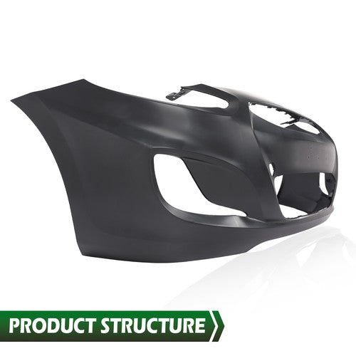 Solid Spare Fit For 2014-2017 Hyundai Accent Sedan / Hatchback Front Bumper Cover