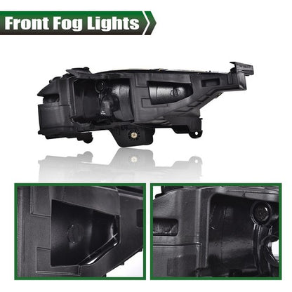 Solid Spare Fit For 2011-2013 Hyundai Sonata Yellow Front Bumper Fog Lights Driving Lamps