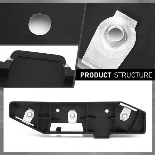 Solid Spare Front Bumper Support Bracket Left Side Fit For 2015 2016 2017 2018 Ford Edge