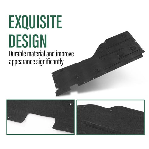 Solid Spare Rear Passenger Right Side Engine Splash Shield Fit For 2006-2015 BMW 3 Series X1
