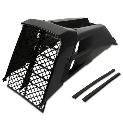 Solid Spare Plastic Gas Tank Side Covers with Grille For Yamaha Banshee 350 YFZ350 1987-2006