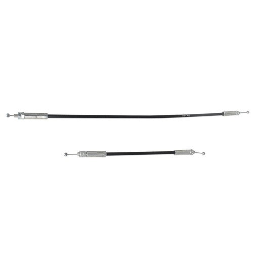 Solid Spare 2PCS Rear Cargo Door Latch Release Cable For 1992-14 Ford E-350 Super Duty