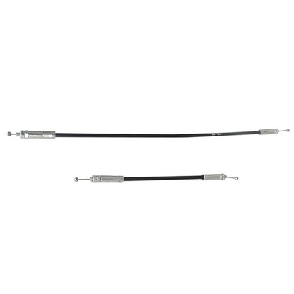 Solid Spare 2PCS Rear Cargo Door Latch Release Cable For 1992-14 Ford E-350 Super Duty