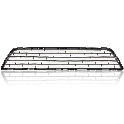 Solid Spare Fit For 2013-2015 Nissan Sentra Front Bumper Lower Grille Grill Cover Black