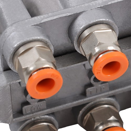 Solid Spare Control Valve - Dual Valve (Pto & Dump Pump) Air Kit With Kickout New