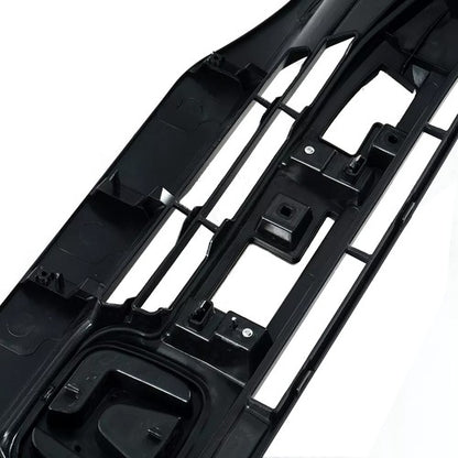 Front Bumper Grille Grill W/Chrome Eyelid Molding For 2016-18 Honda Civic Sedan