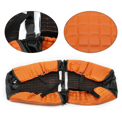 Solid Spare Front&Rear Seat Covers Fits For Yamaha Drive/Drive 2 2007-UP Golf Cart-Orange