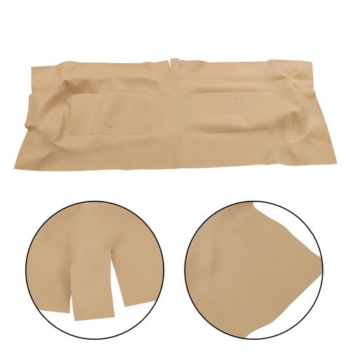 Solid Spare For EZGO TXT 1995 98 99 2010-2013 Golf Cart Front Vinyl Backreat Seat Covers Tan