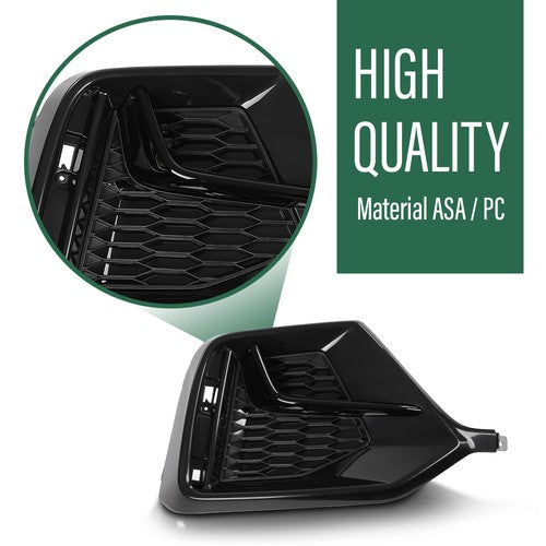 Solid Spare Bumper Trim Fit For 2020-2021 Honda Civic Rear Driver Side 71518TGGA50ZF