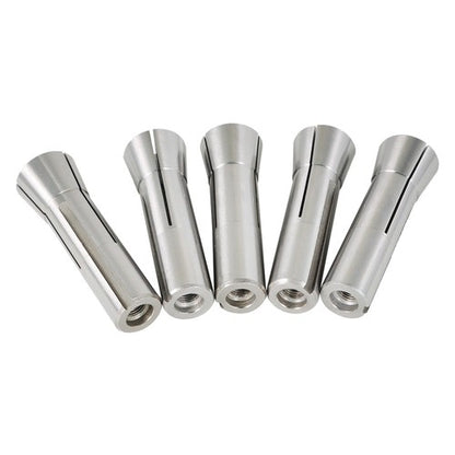 Solid Spare 10pc R8 7/16-20 Round Collet Set 3mm-20mm Milling Lathe High Precision 0.0006"