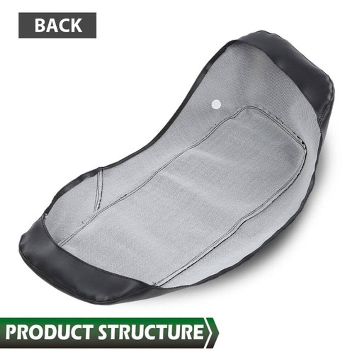 Solid Spare Fit For 2014-2023 Harley Touring FLH FLT Model Saddlebag Lid Cover Leather Black