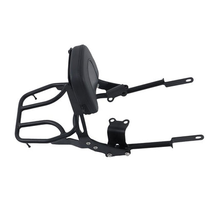Solid Spare Backrest Sissy Bar w/ Luggage Rack For Bonneville T100 T120/Black 2016-24 US
