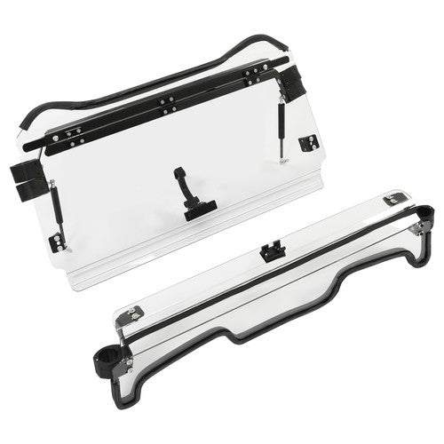 Solid Spare Scratch Resistant Flip Windshield For Polaris RZR XP Turbo S/ 2019+ XP 4 Turbo S