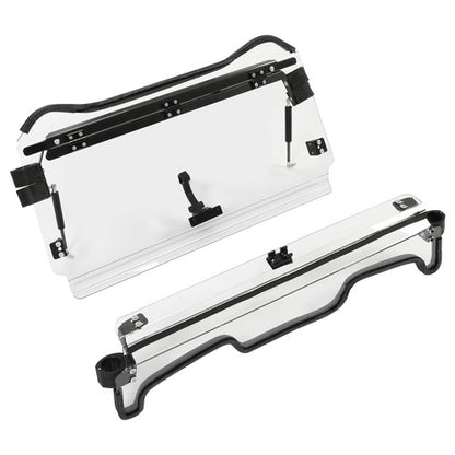 Solid Spare Scratch Resistant Flip Windshield For Polaris RZR XP Turbo S/ 2019+ XP 4 Turbo S