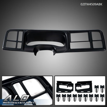 Solid Spare For 1999-02 Silverado Sierra Truck Double Din Stereo Radio Dash Installation Kit