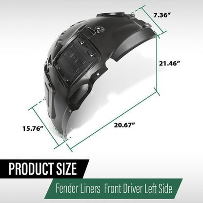 Solid Spare Fit For 2012-2019 BMW 3 Series Fender Liner Front Upper Section Left Side