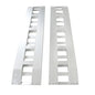 Solid Spare 2Pcs 72 × 14 Aluminum Truck Car Auto Trailer Ramps Hook ends knife foot 6500LBS