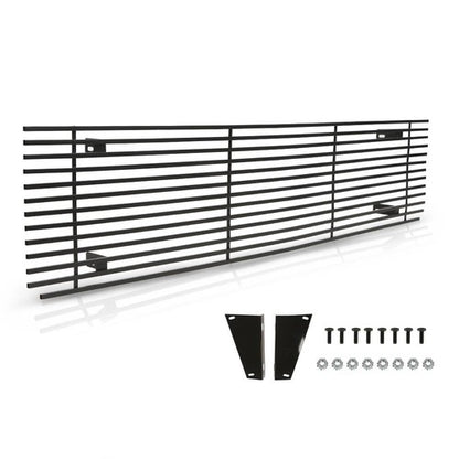 Solid Spare Fit 1973-1980 Chevy GMC Blazer C/K Pickup Suburban Black Billet Grille Insert