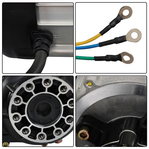Solid Spare 48V 500W Brushless Differential Motor For ATV Trike Go Kart Lawn Mower Tricycle
