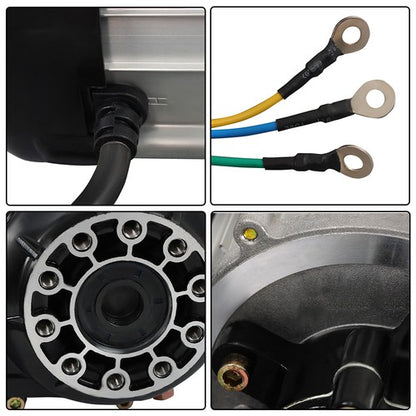 Solid Spare 48V 500W Brushless Differential Motor For ATV Trike Go Kart Lawn Mower Tricycle
