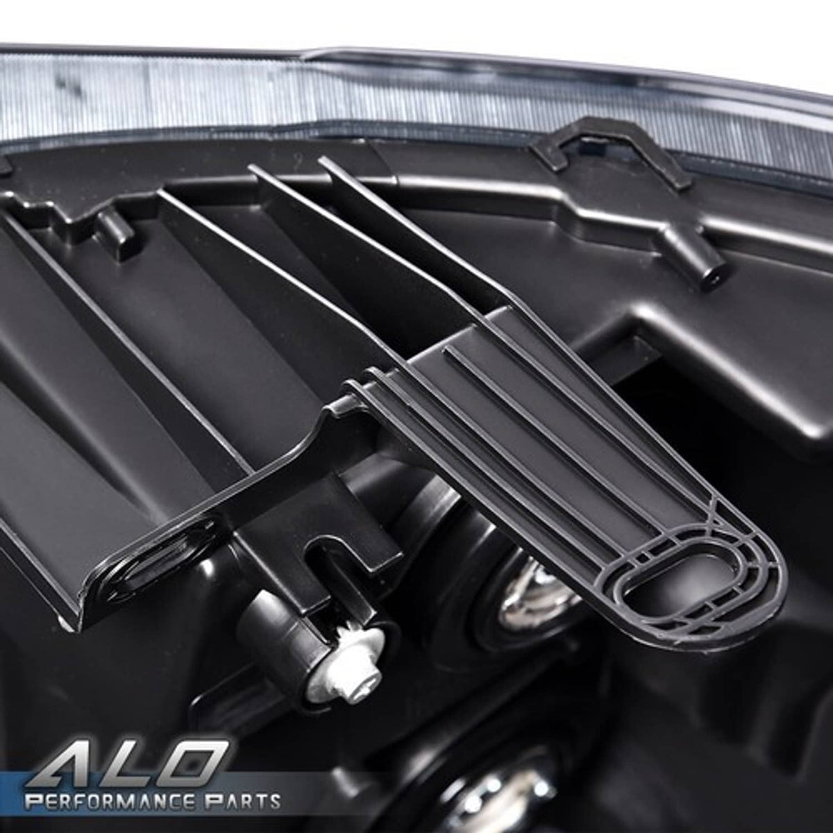 Solid Spare Fit For 07-13 Chevy Silverado 1500/2500/3500 Smoke Lens Black Housing Headlights