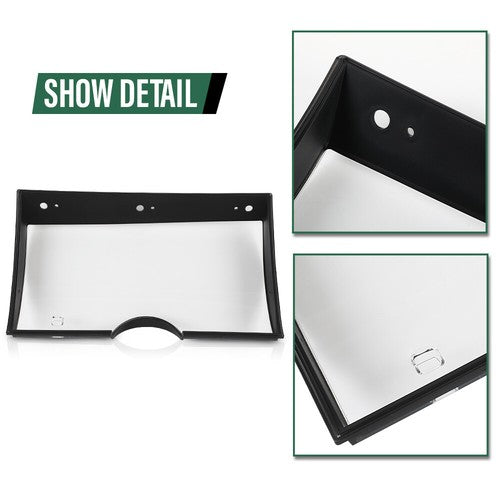 Solid Spare New Fit For 1978-1982 Corvette C3 Dash Speedometer Tachometer Gauge Cluster Lens