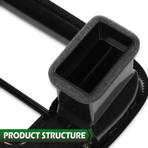 Solid Spare Fit For 97-03 Ford F150 Expedition Black Center Dash Radio Bezel w/ Air Vent