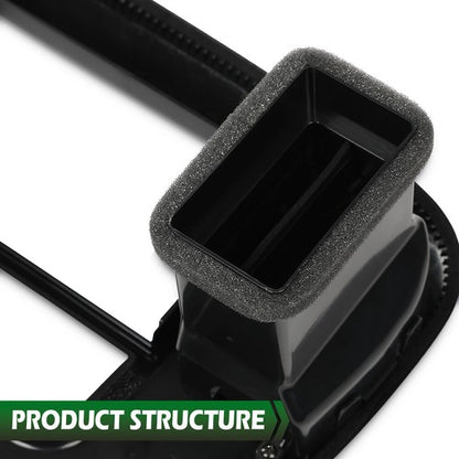 Solid Spare Fit For 97-03 Ford F150 Expedition Black Center Dash Radio Bezel w/ Air Vent
