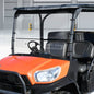 Solid Spare 2 Piece Clear Front Vented Windshield For Kubota RTV1140 CPX 2009-2016