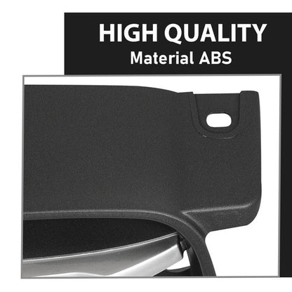 Solid Spare Fit For 2006-2008 Subaru Forester Front Bumper Upper Grille Black & Silver
