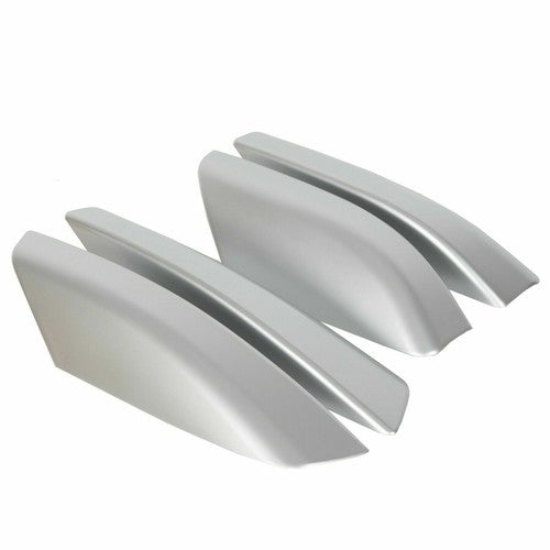 Solid Spare 4PCS Silver Roof Rack Rail End Cover Shell Cap For Toyota 4Runner N210 2003-2009